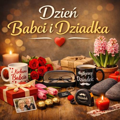 Prezent na Dzień Babci i Dziadka 2026 – upominki 10–20 zł