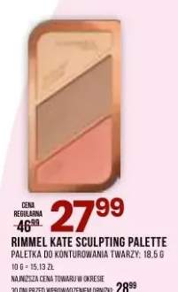 Paletka do konturowania twarzy Kate Sculpting Palette