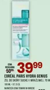 Żel do skóry suchej i wrażliwej Hydra Genius