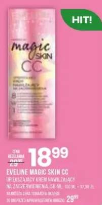 Upiekszający krem nawilżający Magic Skin CC