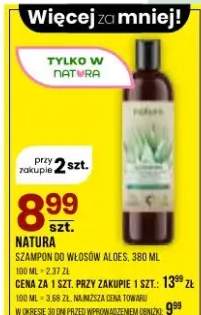 Szampon do włosów aloes