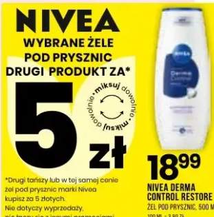 Żel pod prysznic Nivea Derma Control Restore