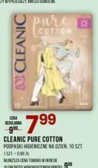 Podpaski higieniczne Cleanic Pure Cotton