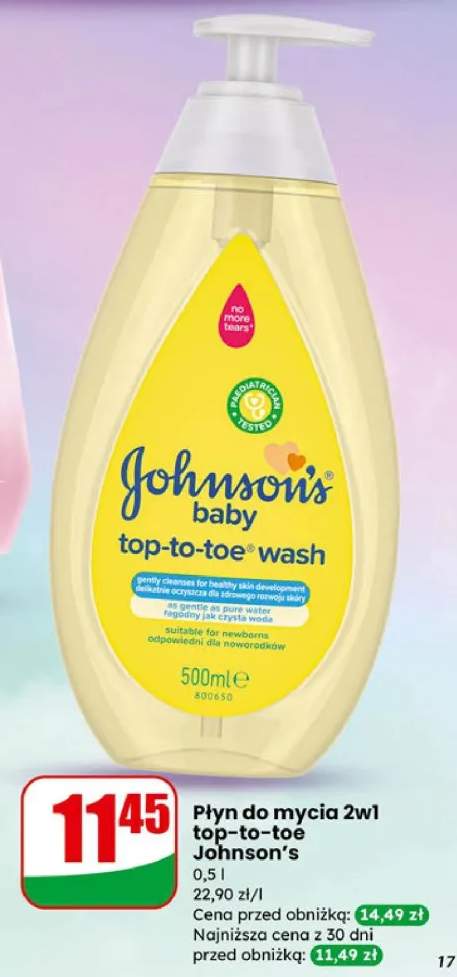 płyn do kąpieli dla dzieci