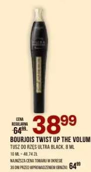 Tusz do rzęs ultra black twist up the volume