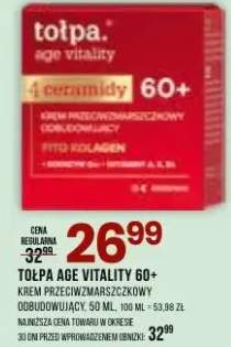 Age vitality 60+ krem przeciwzmarszczkowy odbudowujący