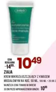 Krem mikrozłuszczający z kwasem migdałowym na noc