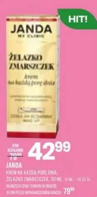 Krem na każdą porę dnia Janda Żelazno Zmarszczek
