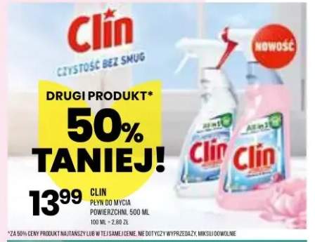 Płyn do mycia powierzchni clin