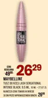 Tusz do rzęs Lash Sensational Intense Black