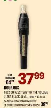 Tusz do rzęs Twist Up The Volume Ultra Black