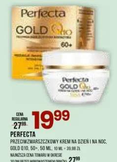 Przeciwzmarszczkowy krem na dzień i na noc, Gold Clinic. 60+