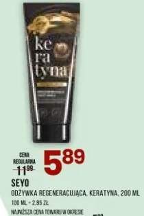 Odżywka regenerująca keratyna