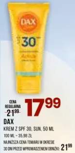 Krem z SPF 30, Sun