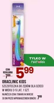 Szczoteczka do zębów dla dzieci w wieku 3-5 lat