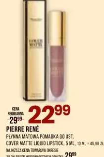 Płynna matowa pomadka do ust Pierre René Cover Matte Liquid Lipstick