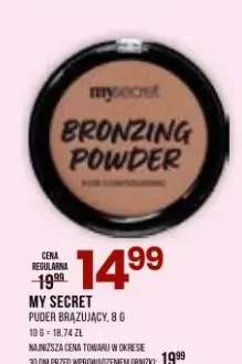 Puder brązujący My Secret