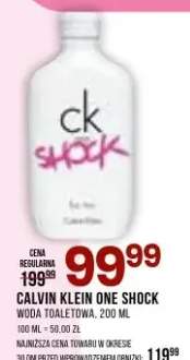 Woda toaletowa Calvin Klein One Shock