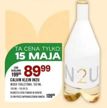 Woda toaletowa Calvin Klein IN2U