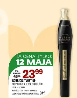 Tusz do rzęs Bourjois Twist Up Ultra Black