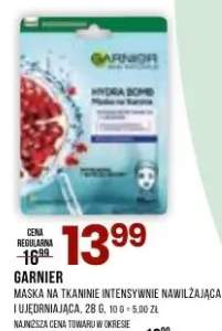 Maska na tkaninie intensywnie nawilżająca i ujędrniająca Garnier Hydra Bomb