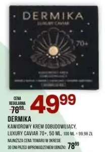 Krem odbudowujący kawiorowy Dermika Luxury Caviar 70+