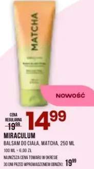 Balsam do ciała Miraculum Matcha