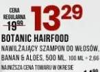 Nawilżający szampon do włosów banan i aloes Botanic Hairfood