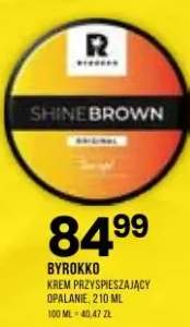 Krem przyspieszający opalanie Shine Brown Byrokko 210ml