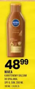 Karotenowy balsam do opalania SPF 6 Nivea Sun 200ml