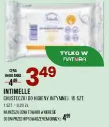 Chusteczki do higieny intymnej Intimelle 15szt