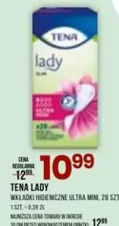 Wkładki higieniczne Ultra Mini Tena Lady 28szt