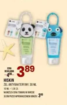 Żel antybakteryjny HISKIN