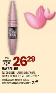 Tusz do rzęs Maybelline Lash Sensational Intense Black