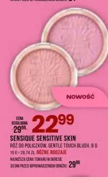 Róż do policzków Gentle Touch Blush SENSIQUE SENSITIVE SKIN