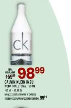 Woda toaletowa Calvin Klein IN2U