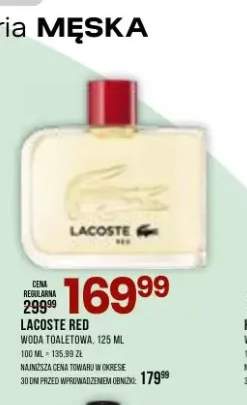 Woda toaletowa Lacoste Red