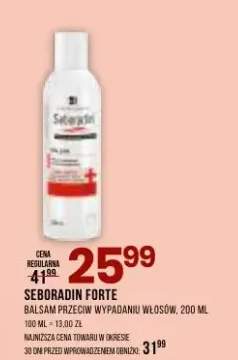 Balsam przeciw wypadaniu włosów Seboradin Forte