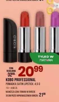 Pomadka Kobo Professional Satin Lipstick