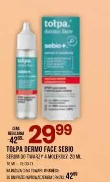 Serum do twarzy 4 molekuły TOŁPA DERMO FACE SEBIO