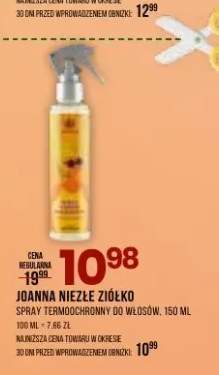 Spray termoochronny do włosów JOANNA NIEZŁE ZIÓŁKO