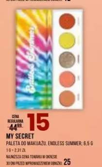 Paleta do makijażu MY SECRET Endless Summer