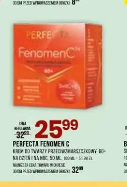 Krem do twarzy przeciwzmarszczkowy 60+ na dzień i na noc Perfecta Fenomen C
