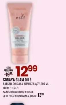 Balsam do ciała nawilżający Soraya Glam Oils