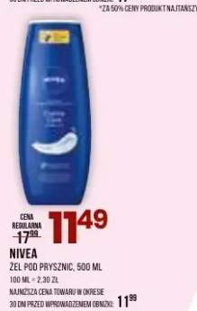 Żel pod prysznic Nivea