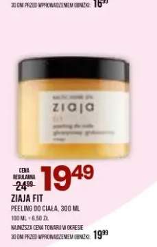 Peeling do ciała Ziaja Fit