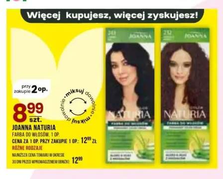 Farba do włosów Joanna Naturia