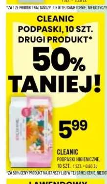 Podpaski higieniczne Cleanic