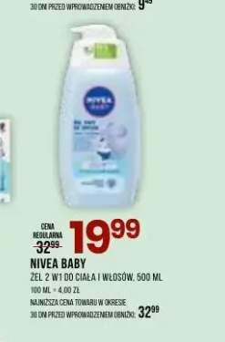 Żel 2 w 1 do ciała i włosów Nivea Baby