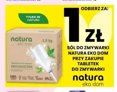 Sól do zmywarki Natura Eko Dom